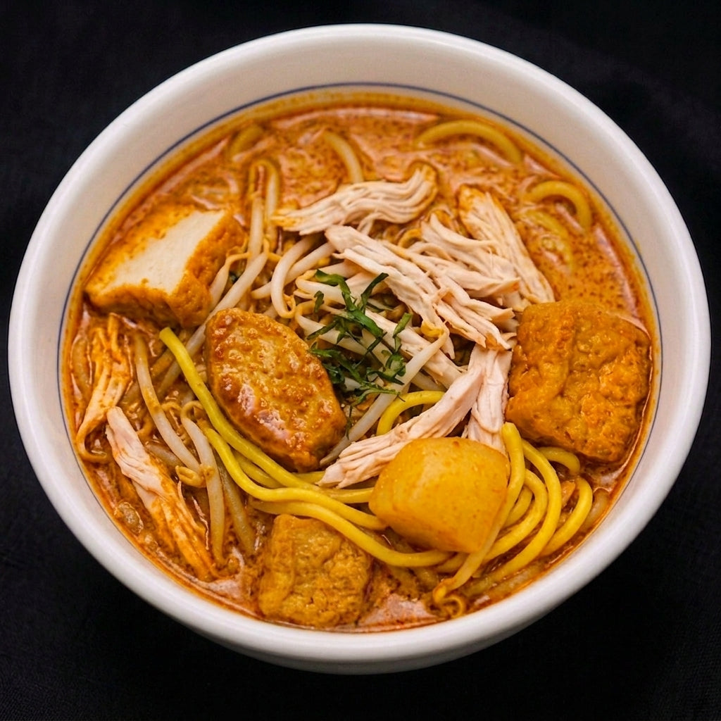 Halal Curry Chicken Noodles Live Station Nury Dian Xin Delight Pte Ltd