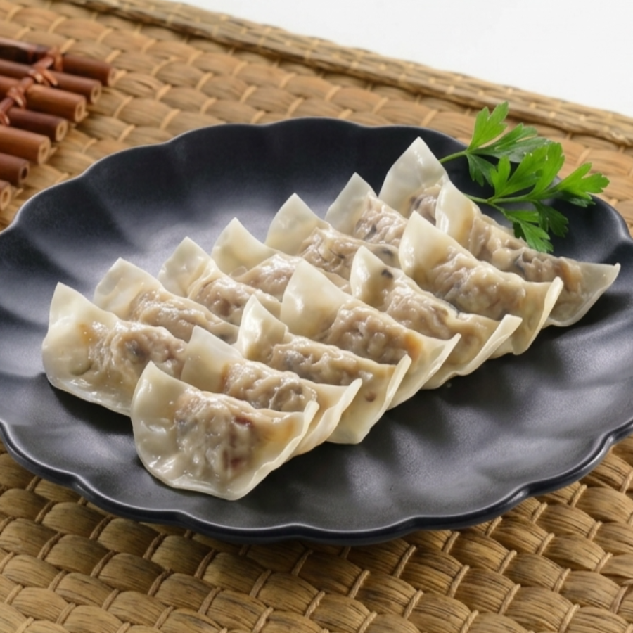 Halal steamed vegetarian dumpling (2pcs) - by Nury Dian Xin Delight