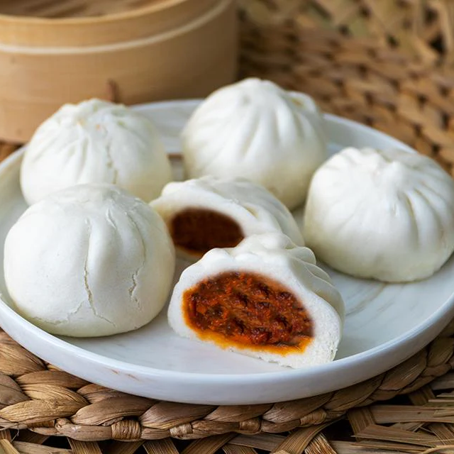 Chicken BBQ Pau (1pc) - 65g [Bento] Nury Dian Xin Delight Pte Ltd