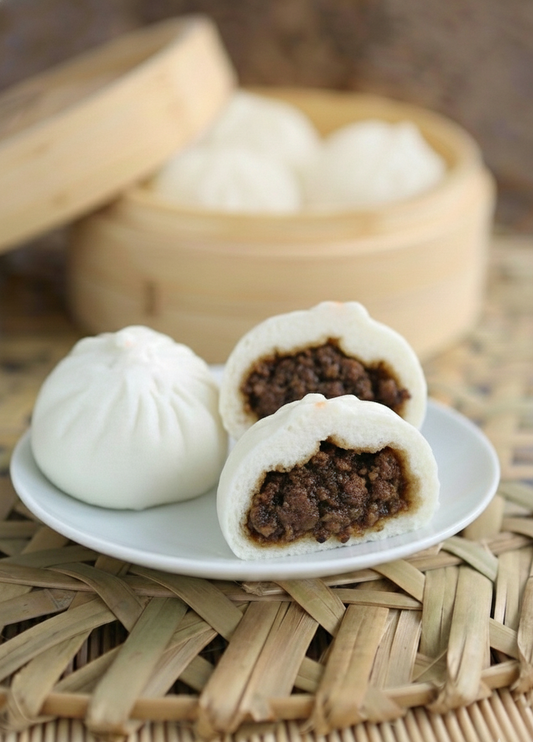 Big Black Pepper Chicken Pau (6pcs) - 115g/pc