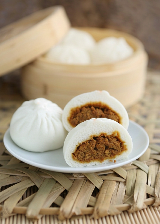 Big Satay Chicken Pau (6pcs) - 115g/pc