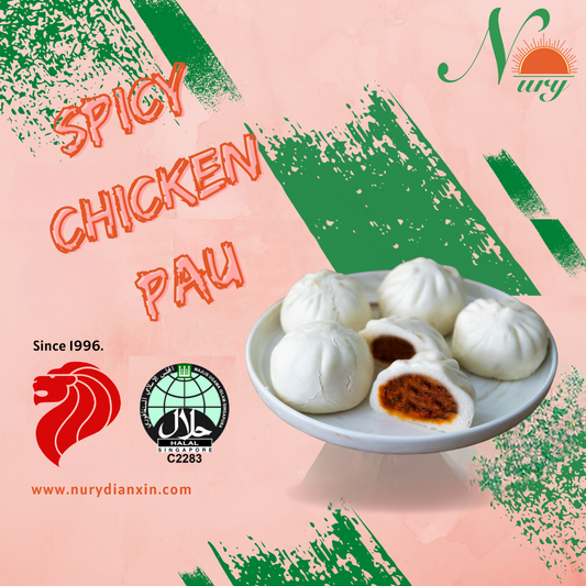 ^Spicy Chicken Pau (6pcs) - 70g/pc