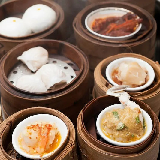 Halal Dim Sum Live Station Live station Catering by Nury Dian Xin Delight